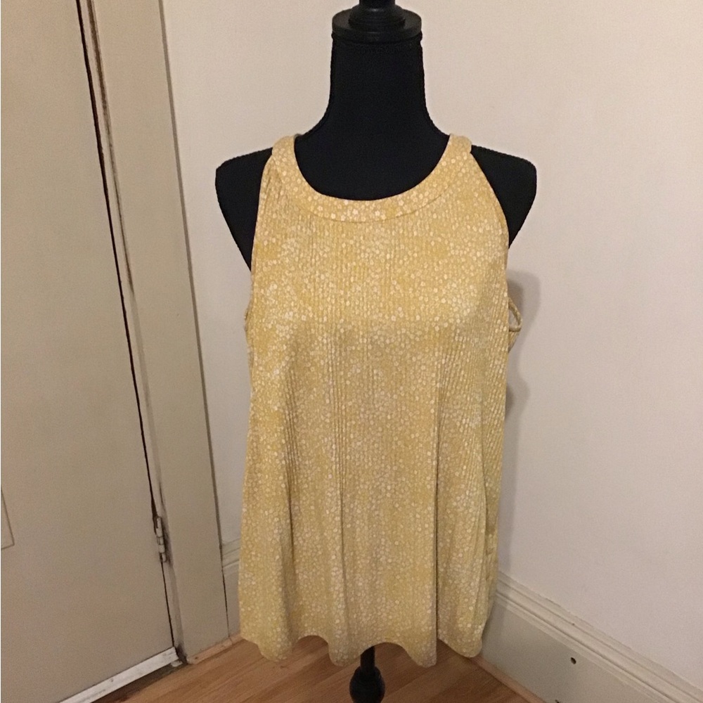 Gold Sleeveless Tank